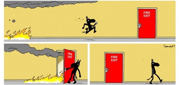 Пожарный выход