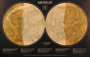 Карта Меркурия