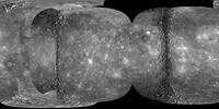 Фото поверхности Меркурия